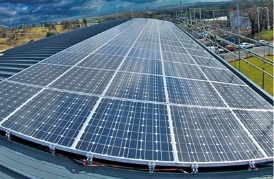 Фотоэлектрическая навесная стена