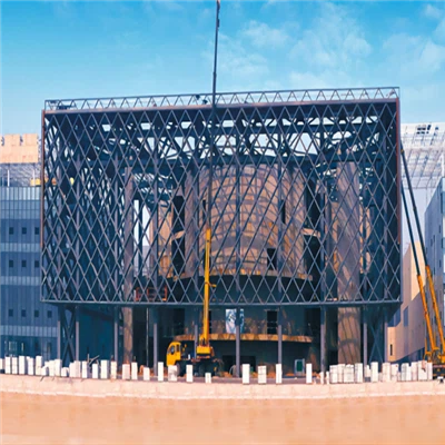 Сварная сферическая стальная сетчатая рама